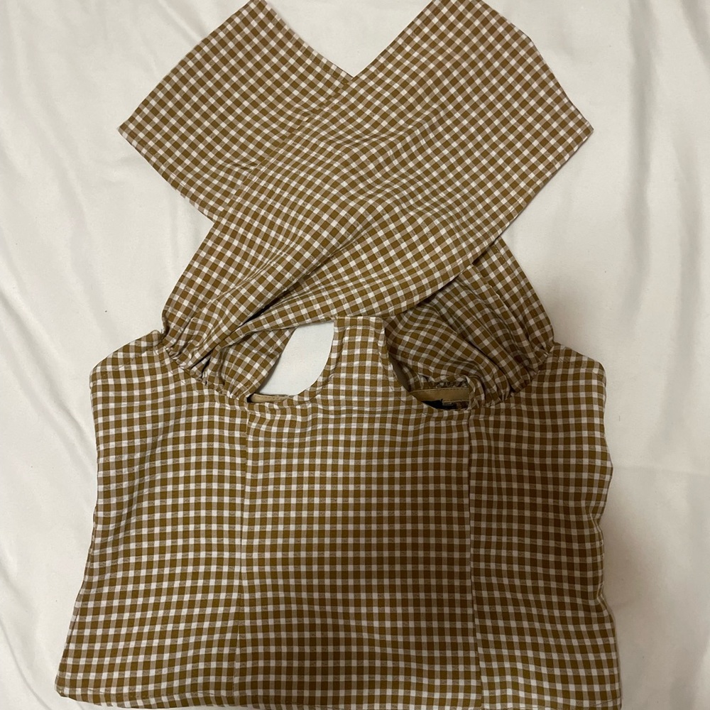 PLT corset cross top